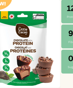 Mini-coupes protéinées Menthe - Little Cacao