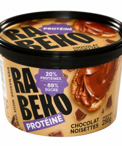 Pâte à tartiner protéinée chocolat noisette  - Rabeko