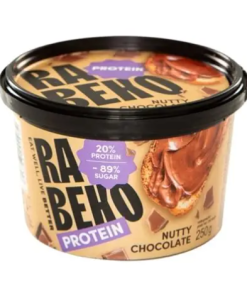 Pâte à tartiner protéinée chocolat noisette  - Rabeko