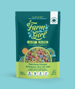 Céréales protéinées anneaux arc-en-ciel - Farm Girl