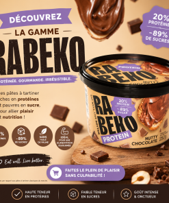Tartinade choco-noisette protéinée - Rabeko