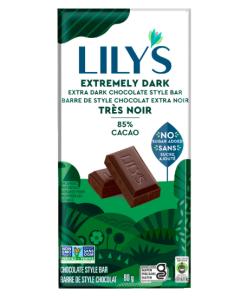 Chocolat très noir 85% cacao - Lily's