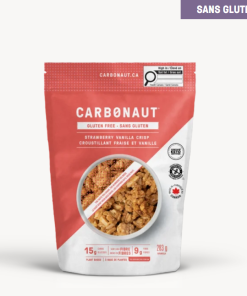 Granola croustillant fraise vanille - Carbonaut