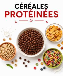 Céréales à déjeuner protéinées