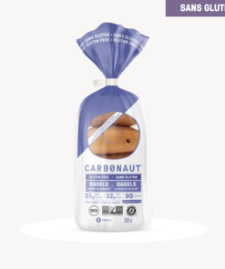 Bagels citron et bleuet sans gluten - Carbonaut