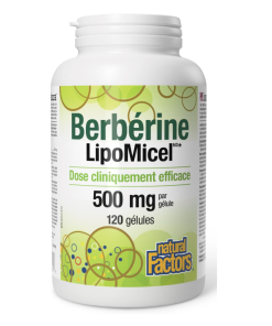 Berbérine LipoMicel - Natural Factors (60 gels)
