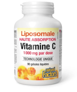Vitamine C 1000 mg - Natural Factors (90 gels)