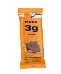 Chocolat au lait fourré au beurre d'arachide  - Mode Chocolat (32 g)