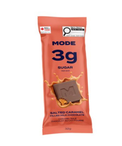 Chocolat au lait fourré au caramel salé - Mode Chocolat (32 g)
